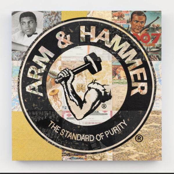 Image of a collage arm and hammer logo